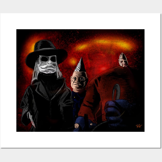 Puppet master Wall Art by RG Illustration